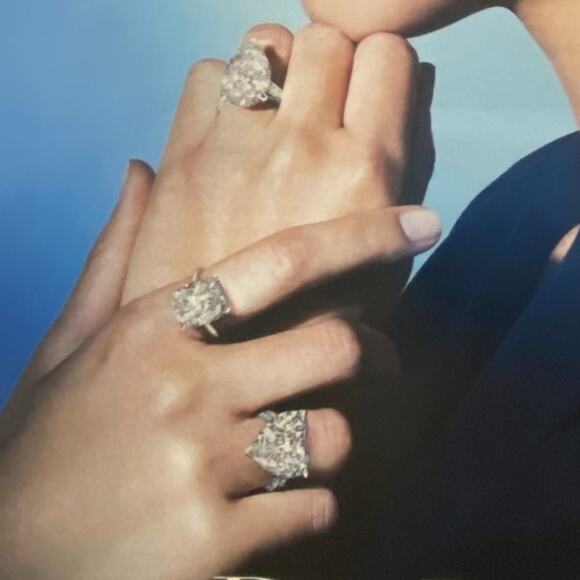 De Beers Print Ad Campaign Spring 2024 8x10 Ready to Frame Original Magazine - Picture 3 of 5